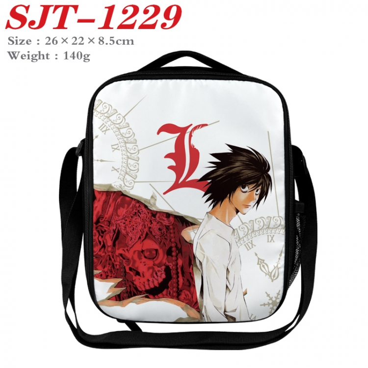 Death note Anime Lunch Bag Crossbody Bag 26x22x8.5cm  SJT-1229