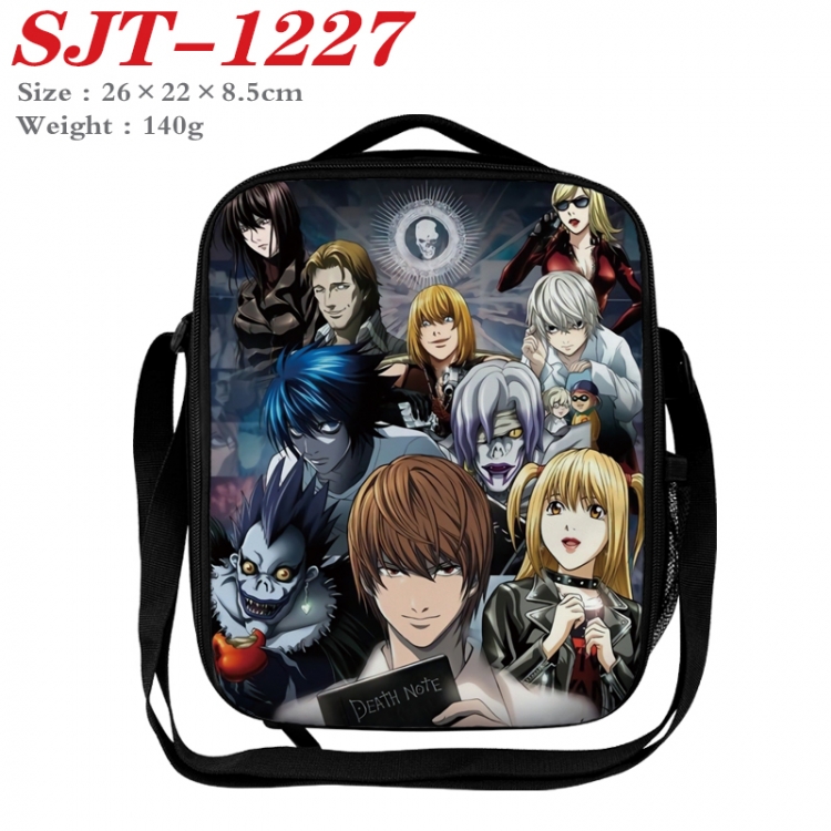 Death note Anime Lunch Bag Crossbody Bag 26x22x8.5cm  SJT-1227