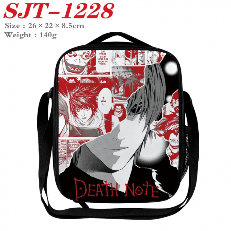 Death note Anime Lunch Bag Crossbody Bag 26x22x8.5cm SJT-1228