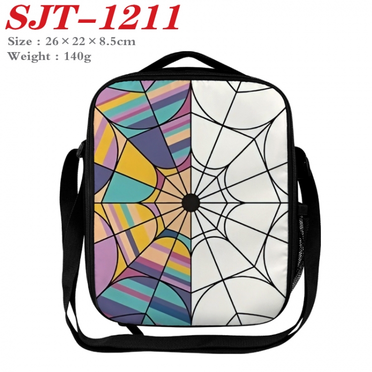 Wednesday Anime Lunch Bag Crossbody Bag 26x22x8.5cm  SJT-1211