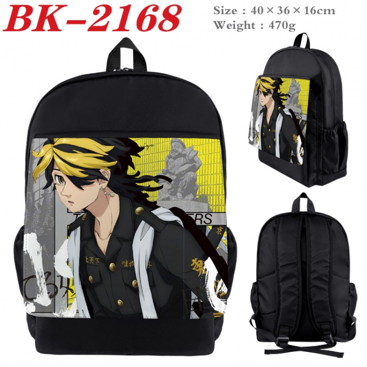 Tokyo Revengers  New nylon canvas waterproof backpack 40X36X16CM BK-2168