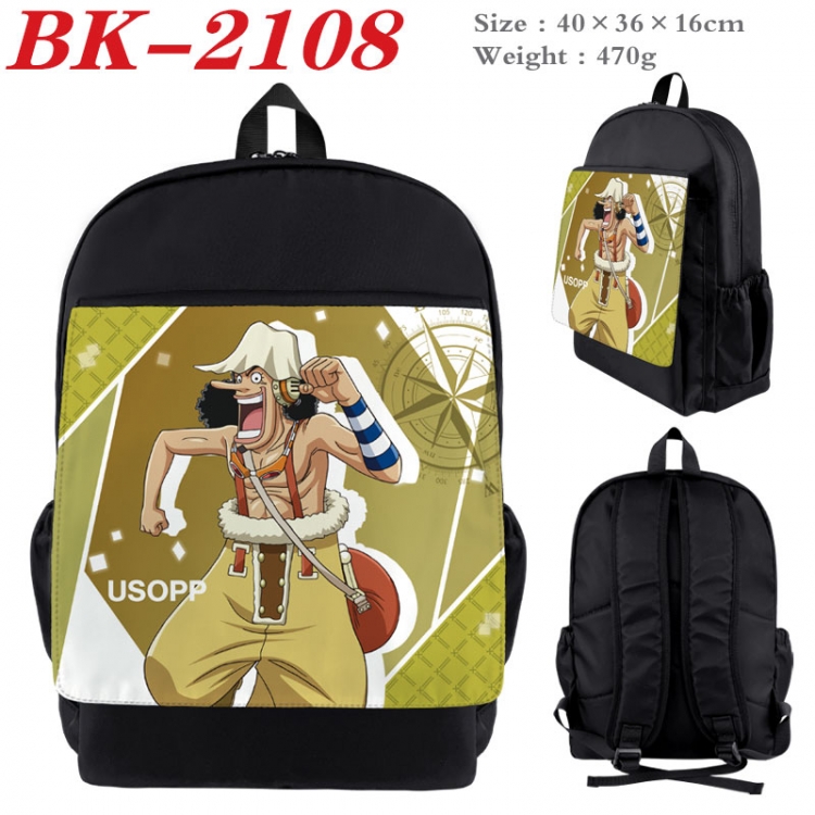 One Piece New nylon canvas waterproof backpack 40X36X16CM  BK-2108