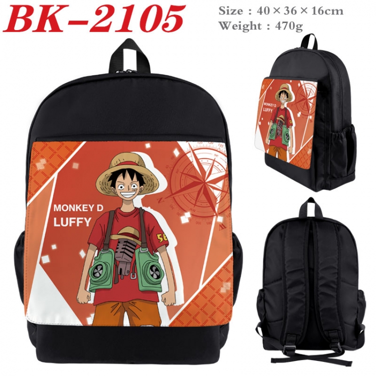 One Piece New nylon canvas waterproof backpack 40X36X16CM BK-2105