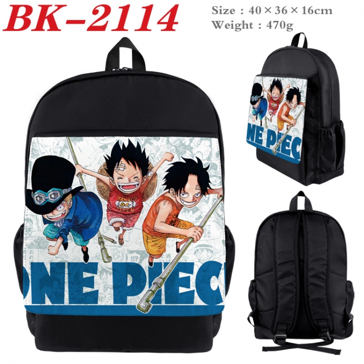 One Piece New nylon canvas waterproof backpack 40X36X16CM BK-2114