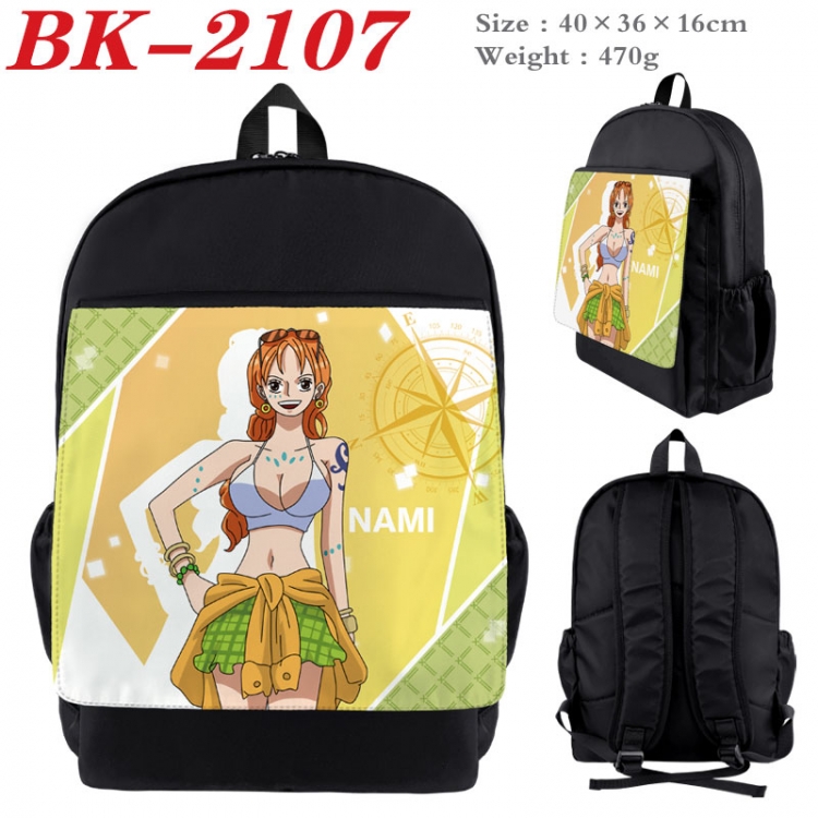 One Piece New nylon canvas waterproof backpack 40X36X16CM BK-2107