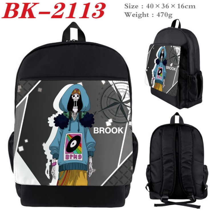 One Piece New nylon canvas waterproof backpack 40X36X16CM  BK-2113
