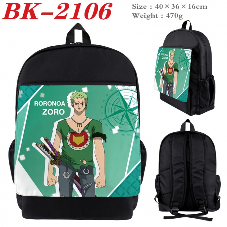 One Piece New nylon canvas waterproof backpack 40X36X16CM BK-2106
