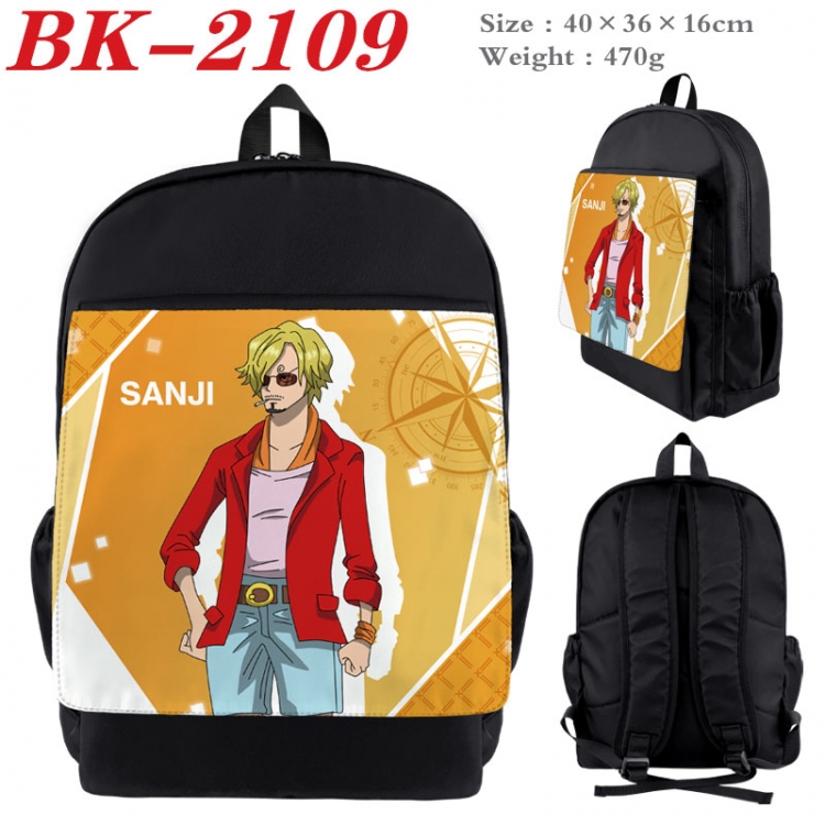 One Piece New nylon canvas waterproof backpack 40X36X16CM BK-2109