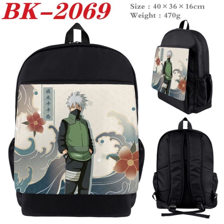 Naruto New nylon canvas waterproof backpack 40X36X16CM  BK-2069