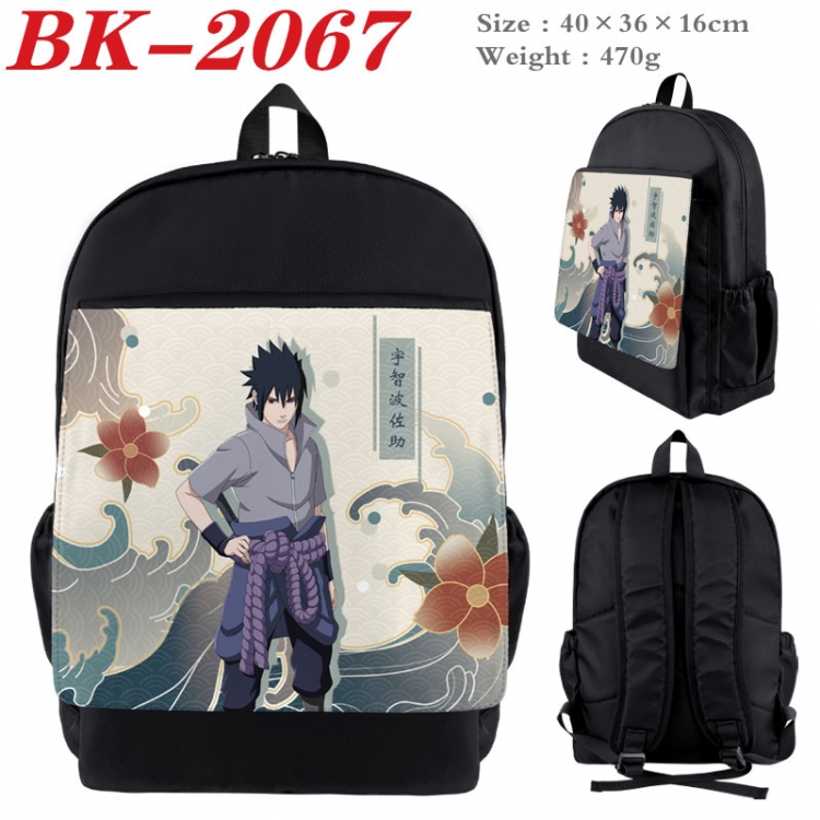 Naruto New nylon canvas waterproof backpack 40X36X16CM BK-2067