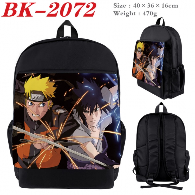 Naruto New nylon canvas waterproof backpack 40X36X16CM BK-2072