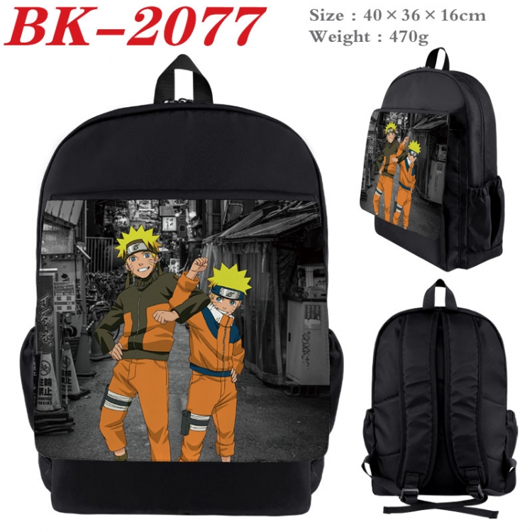 Naruto New nylon canvas waterproof backpack 40X36X16CM  BK-2077