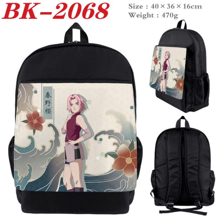 Naruto New nylon canvas waterproof backpack 40X36X16CM  BK-2068