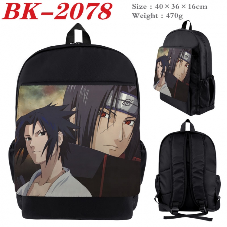 Naruto New nylon canvas waterproof backpack 40X36X16CM  BK-2078
