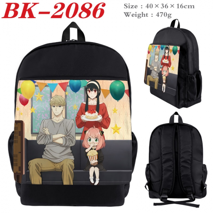 SPY×FAMILY New nylon canvas waterproof backpack 40X36X16CM BK-2086