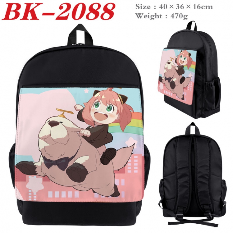 SPY×FAMILY New nylon canvas waterproof backpack 40X36X16CM  BK-2088