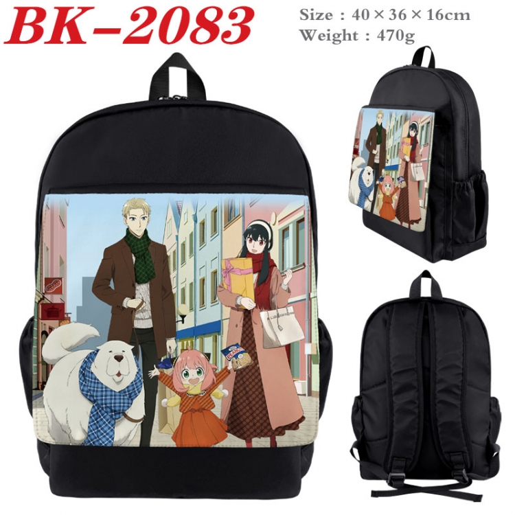 SPY×FAMILY New nylon canvas waterproof backpack 40X36X16CM BK-2083