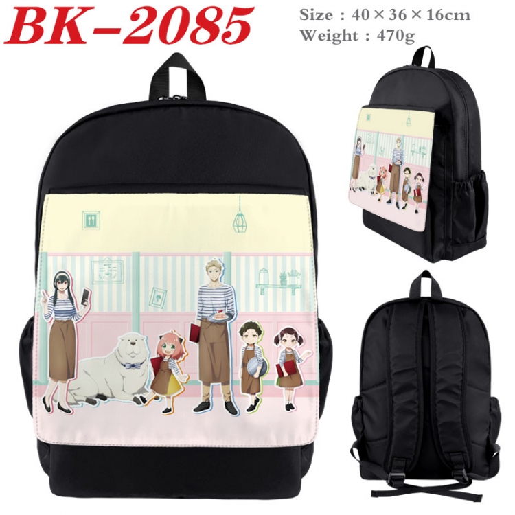 SPY×FAMILY New nylon canvas waterproof backpack 40X36X16CM BK-2085