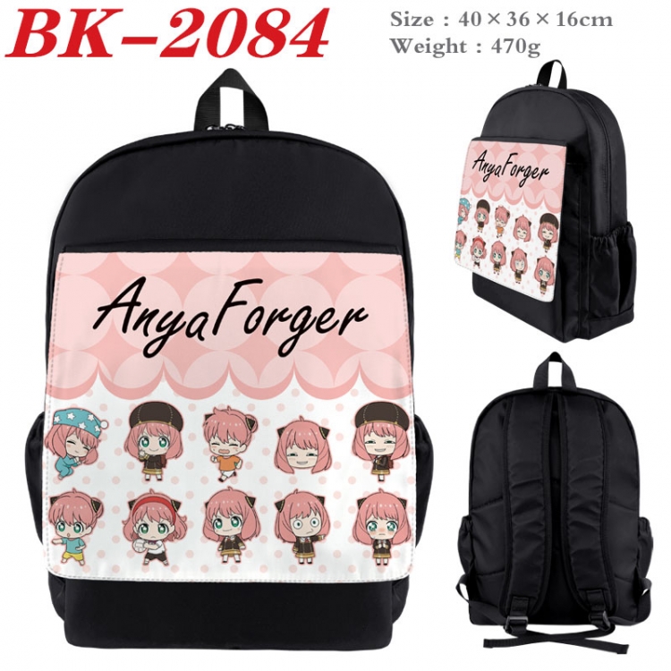 SPY×FAMILY New nylon canvas waterproof backpack 40X36X16CM  BK-2084