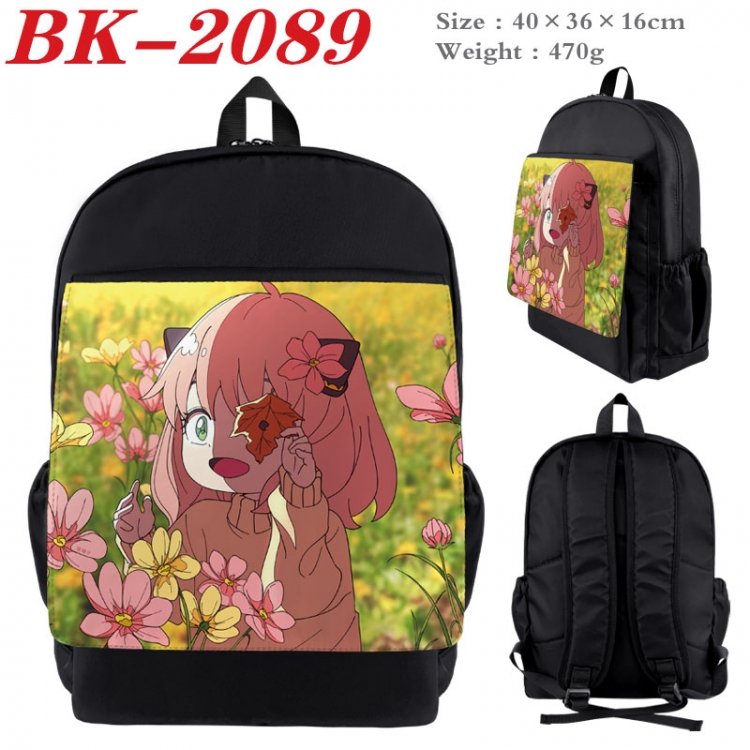 SPY×FAMILY New nylon canvas waterproof backpack 40X36X16CM  BK-2089