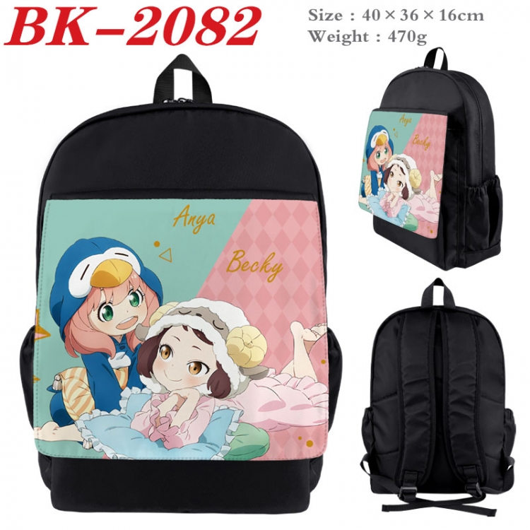 SPY×FAMILY New nylon canvas waterproof backpack 40X36X16CM BK-2082