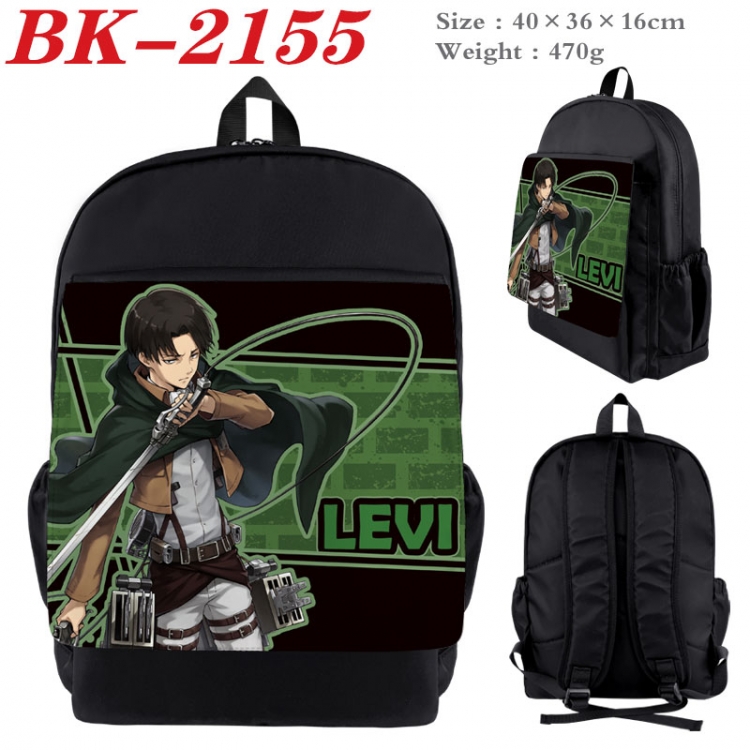 Shingeki no Kyojin New nylon canvas waterproof backpack 40X36X16CM  BK-2155