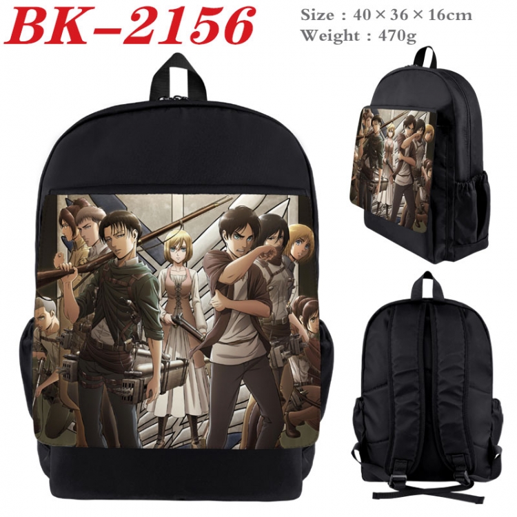 Shingeki no Kyojin New nylon canvas waterproof backpack 40X36X16CM  BK-2156