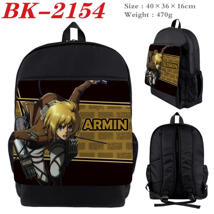 Shingeki no Kyojin New nylon canvas waterproof backpack 40X36X16CM  BK-2154