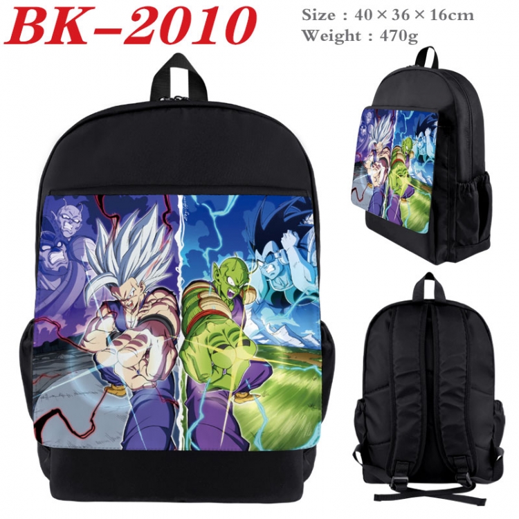 DRAGON BALL New nylon canvas waterproof backpack 40X36X16CM  BK-2010