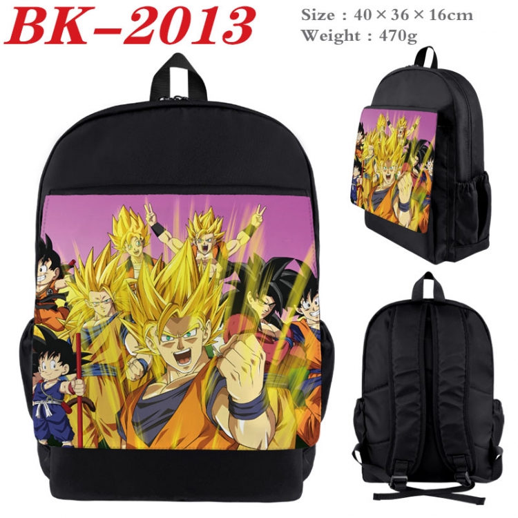 DRAGON BALL New nylon canvas waterproof backpack 40X36X16CM  BK-2013