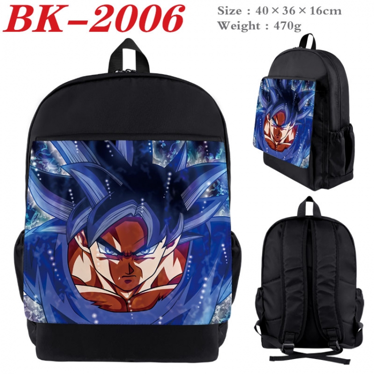 DRAGON BALL New nylon canvas waterproof backpack 40X36X16CM BK-2006