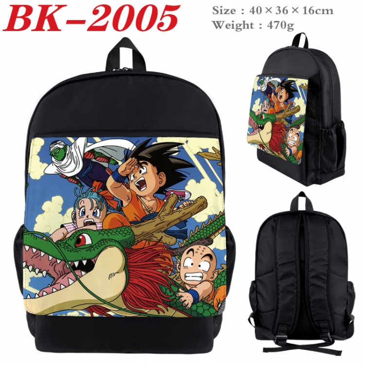 DRAGON BALL New nylon canvas waterproof backpack 40X36X16CM  BK-2005