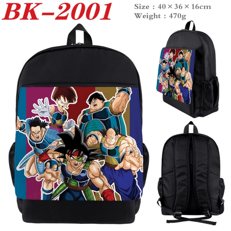 DRAGON BALL New nylon canvas waterproof backpack 40X36X16CM BK-2001