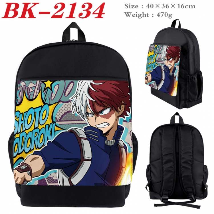 My Hero Academia New nylon canvas waterproof backpack 40X36X16CM BK-2134