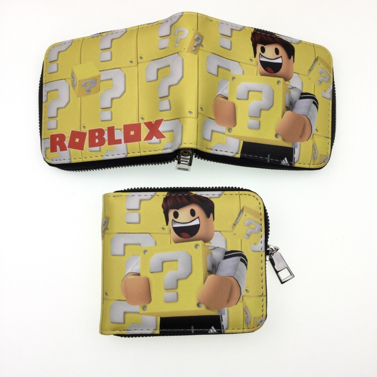 ROBLOX Medium zipper card leather wallet