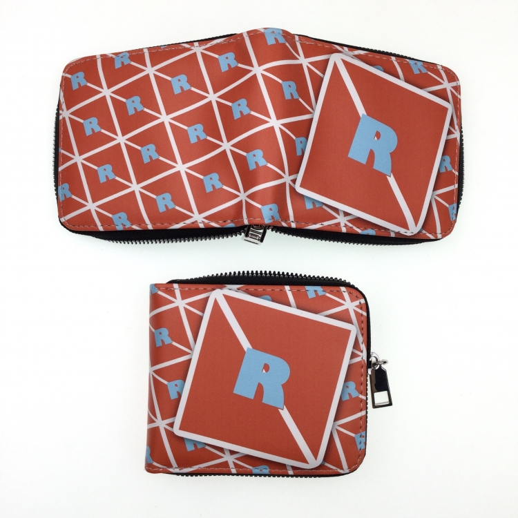 ROBLOX Medium zipper card leather wallet