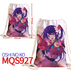 Oshi no ko Canvas drawstring p...