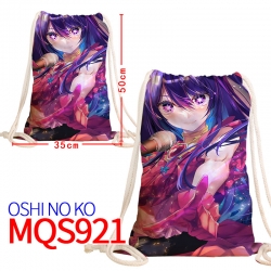 Oshi no ko Canvas drawstring p...