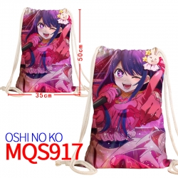 Oshi no ko Canvas drawstring p...