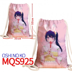 Oshi no ko Canvas drawstring p...