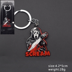 Scream Anime cartoon keychain ...