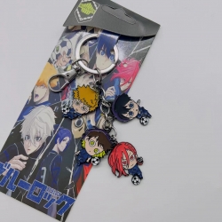 BLUE LOCK Anime cartoon keycha...