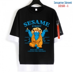 Sesame Street Cotton Crew Neck...