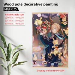 Arknights Anime wooden pole de...