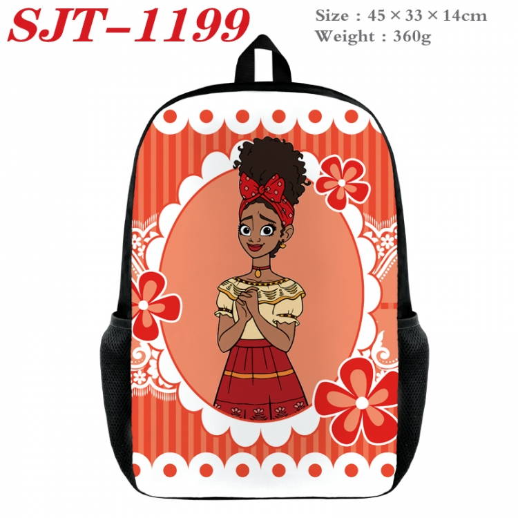 full house of magic Anime nylon canvas backpack student backpack 45x33x14cm  SJT-1199