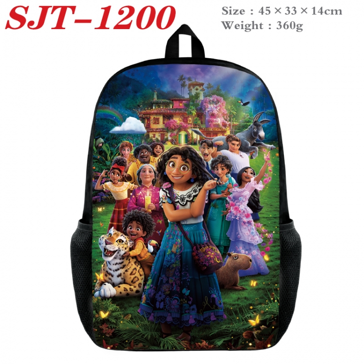 full house of magic Anime nylon canvas backpack student backpack 45x33x14cm SJT-1200