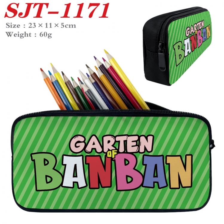 Garten of Banban  Anime nylon student pencil case 23x11x5cm SJT-1171