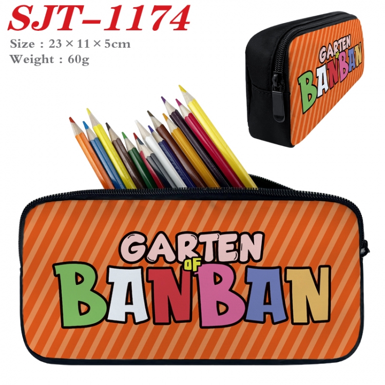 Garten of Banban  Anime nylon student pencil case 23x11x5cm SJT-1174