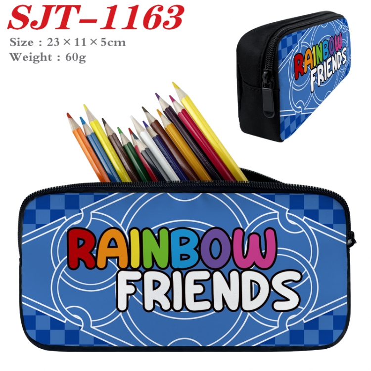Rainbow Friend  Anime nylon student pencil case 23x11x5cm SJT-1163