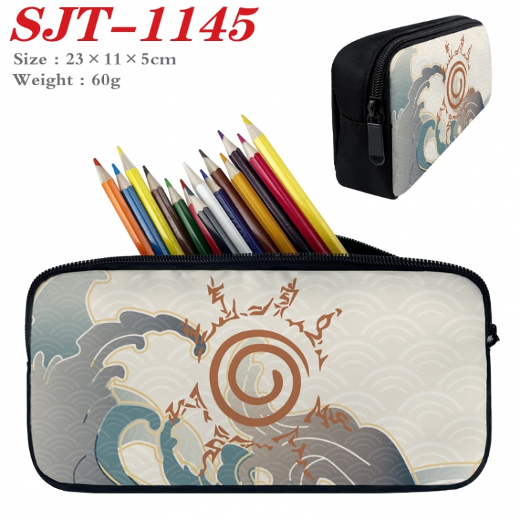 Naruto Anime nylon student pencil case 23x11x5cm  SJT-1145
